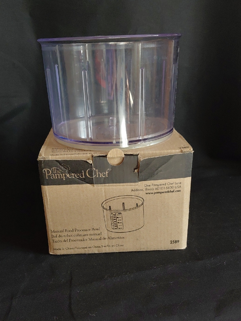 Pampered Chef Spare Manual Processor Bowl